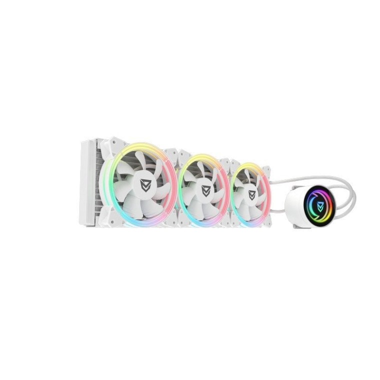 Nfortec Atria RGB 360 White Kit de Refrigeración Líquida