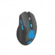 Fury Stalker Ratón Gaming Wireless 2000 DPI Negro/Azul