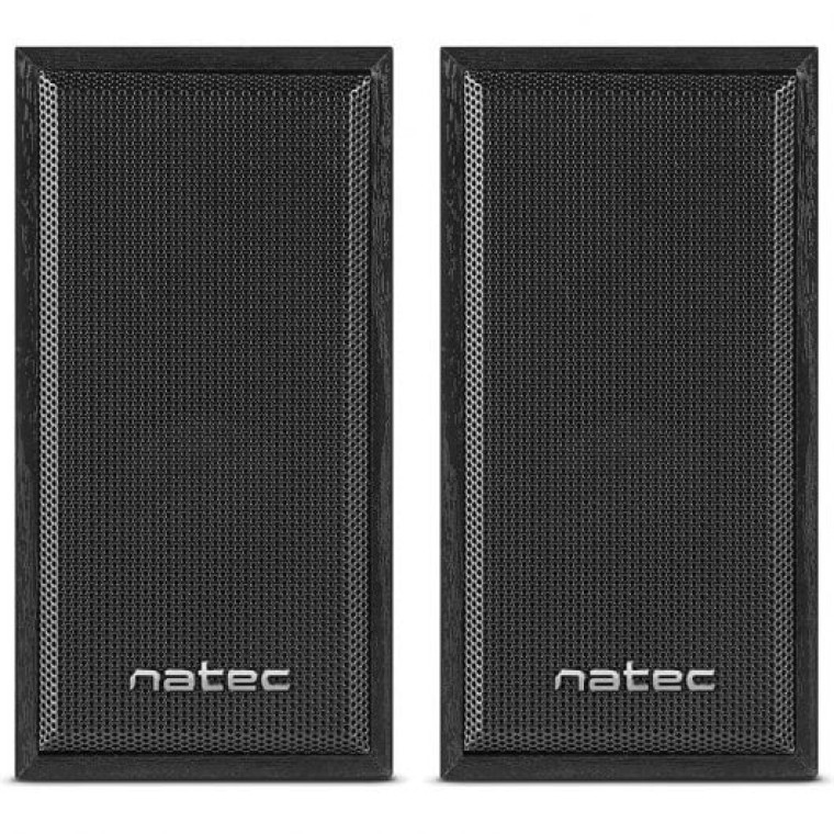 Natec Panther Altavoces 6W RMS 2.0 USB Negro