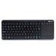 NGS TV Warrior Teclado Inalámbrico con Teclas Multimedia / SmartTV y Touchpad Qwerty Italiano