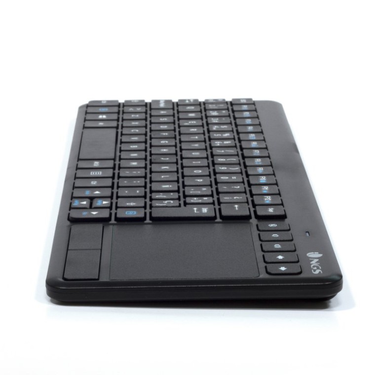 NGS TV Warrior Teclado Inalámbrico con Teclas Multimedia / SmartTV y Touchpad Qwerty Italiano