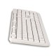 NGS Spike Teclado USB Multimedia Plug & Play 1.4m Qwerty Portugués Blanco