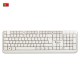 NGS Spike Teclado USB Multimedia Plug & Play 1.4m Qwerty Portugués Blanco