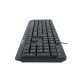 NGS Funky V3 Teclado USB Multimedia Plug & Play 1.4m Azerty Francés Negro