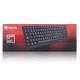 NGS Funky V3 Teclado USB Multimedia Plug & Play 1.4m Azerty Francés Negro