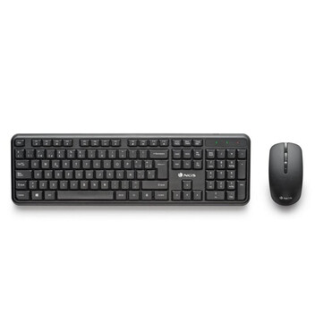 Teclado de membrana NGS Serenity Kit Layout ES inalámbrico ratón ambidiestro silencioso extras Teclado de membrana NGS Serenity Kit Layout ES inalámbrico ratón ambidiestro silencioso extras