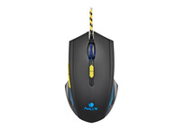 NGS GMX-123 Ratón Gaming con Cable y Luz LED Arcoiris Ultraligero 3200 DPI Negro NGS GMX-123 Ratón Gaming con Cable y Luz LED Arcoiris Ultraligero 3200 DPI Negro