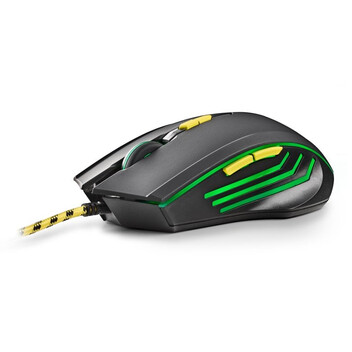 NGS GMX-123 Ratón Gaming con Cable y Luz LED Arcoiris Ultraligero 3200 DPI Negro NGS GMX-123 Ratón Gaming con Cable y Luz LED Arcoiris Ultraligero 3200 DPI Negro