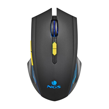 NGS GMX-200 Ratón Inalámbrico Gaming con Luces LED Arcoiris Ultraligero 3200 DPI Negro NGS GMX-200 Ratón Inalámbrico Gaming con Luces LED Arcoiris Ultraligero 3200 DPI Negro