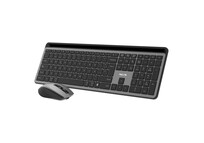 NGS Eclipse Kit Teclado + Ratón Multifunción Inalámbricos Recargables con 12 Teclas Multimedia