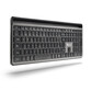 NGS Eclipse Kit Teclado + Ratón Multifunción Inalámbricos Recargables con 12 Teclas Multimedia