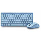 NGS Fantasy Kit Teclado Ratón Multifunción Recargables y Silenciosos 12 Teclas Multimedia Azul NGS Fantasy Kit Teclado Ratón Multifunción Recargables y Silenciosos 12 Teclas Multimedia Azul