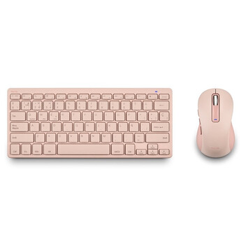 NGS Fantasy Kit Teclado Ratón Multifunción Recargables y Silenciosos 12 Teclas Multimedia Rosa NGS Fantasy Kit Teclado Ratón Multifunción Recargables y Silenciosos 12 Teclas Multimedia Rosa