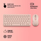 NGS Fantasy Kit Teclado Ratón Multifunción Recargables y Silenciosos 12 Teclas Multimedia Rosa NGS Fantasy Kit Teclado Ratón Multifunción Recargables y Silenciosos 12 Teclas Multimedia Rosa