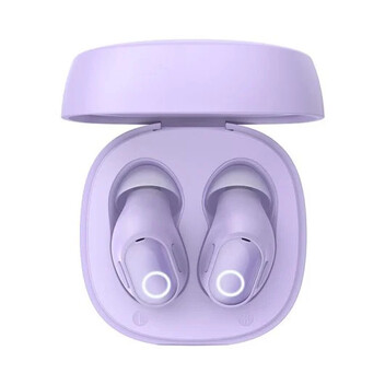 Baseus Bowie WM02 Auriculares Inalámbricos Bluetooth con Estuche de Carga Púrpura