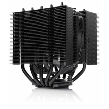 Ventilador CPU Disipador CPU Noctua NH-D12L chromax.black 120mm 2000 RPM PWM Altura Reducida Negro