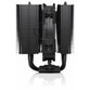 Ventilador CPU Disipador CPU Noctua NH-D12L chromax.black 120mm 2000 RPM PWM Altura Reducida Negro