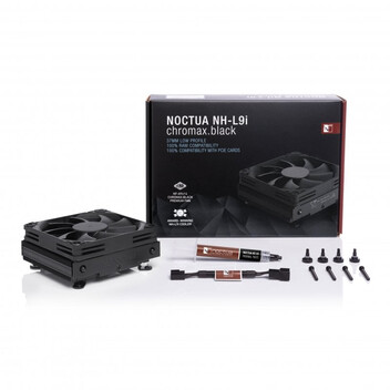 Noctua NH-L9i chromax.black Ventilador CPU 92mm Negro Noctua NH-L9i chromax.black Ventilador CPU 92mm Negro