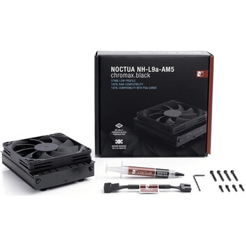 Noctua NH-L9a-AM5 chromax.black Ventilador CPU 92mm Negro Noctua NH-L9a-AM5 chromax.black Ventilador CPU 92mm Negro