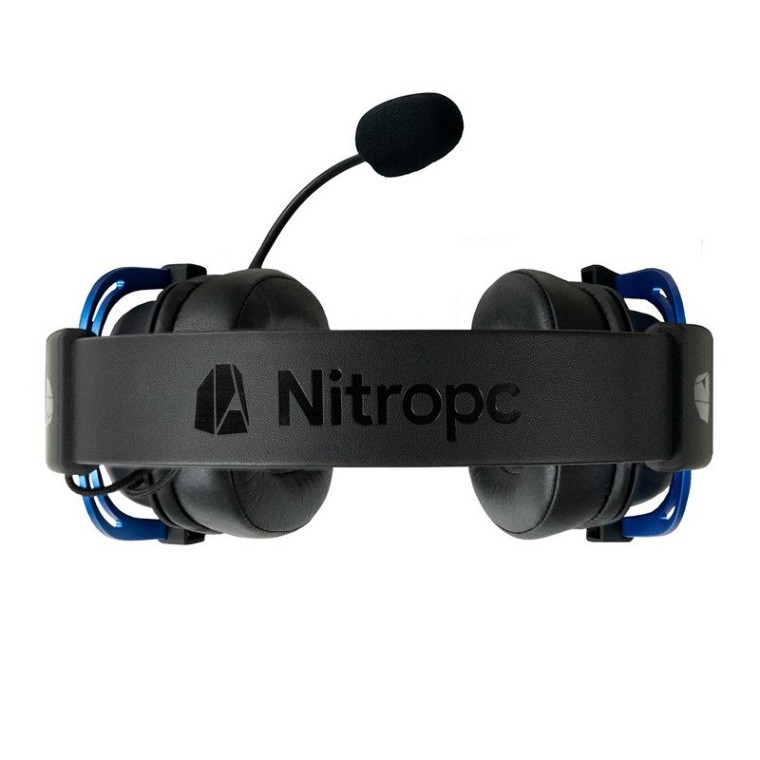 Nitropc NH1 Auriculares Gaming Negro/Azul