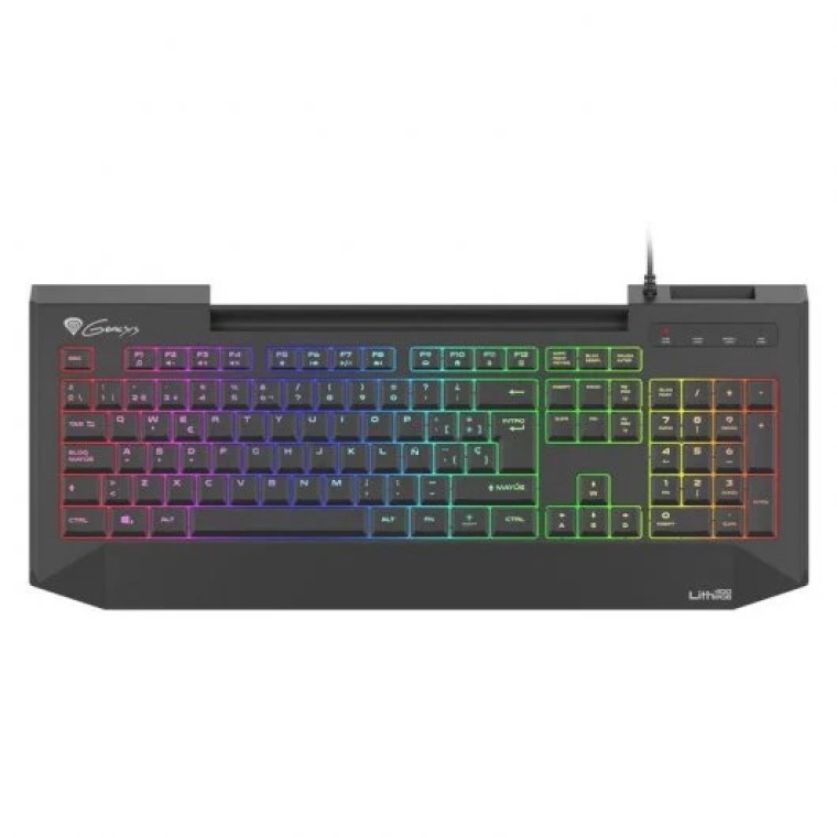 Genesis Lith 400 RGB Teclado Gaming Slim Switch X-Scissor