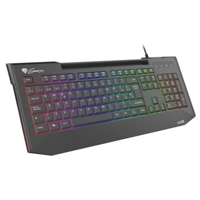 Genesis Lith 400 RGB Teclado Gaming Slim Switch X-Scissor