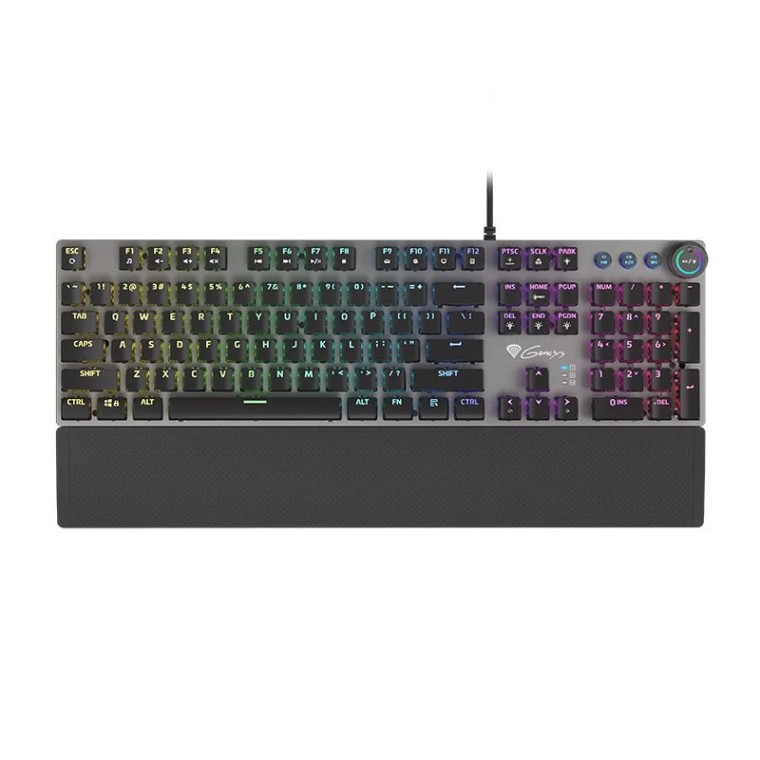 Genesis Thor 401 RGB Teclado Mecánico Gaming RGB Switch Marrón