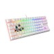 Genesis Thor 303 TKL Teclado Mecánico Gaming RGB Switch Marrón Blanco