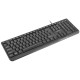 Natec Trout Slim Teclado USB Negro