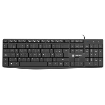 Natec Nautilus Teclado Slim Negro Natec Nautilus Teclado Slim Negro