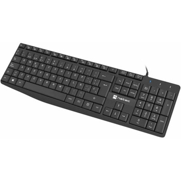 Natec Nautilus Teclado Slim Negro Natec Nautilus Teclado Slim Negro