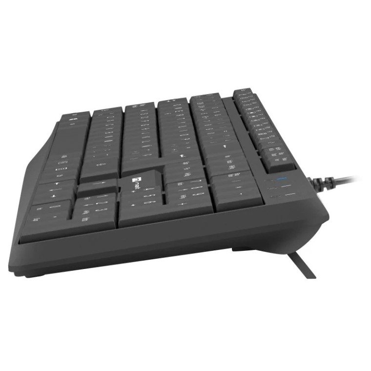 Natec Nautilus Teclado Slim Negro