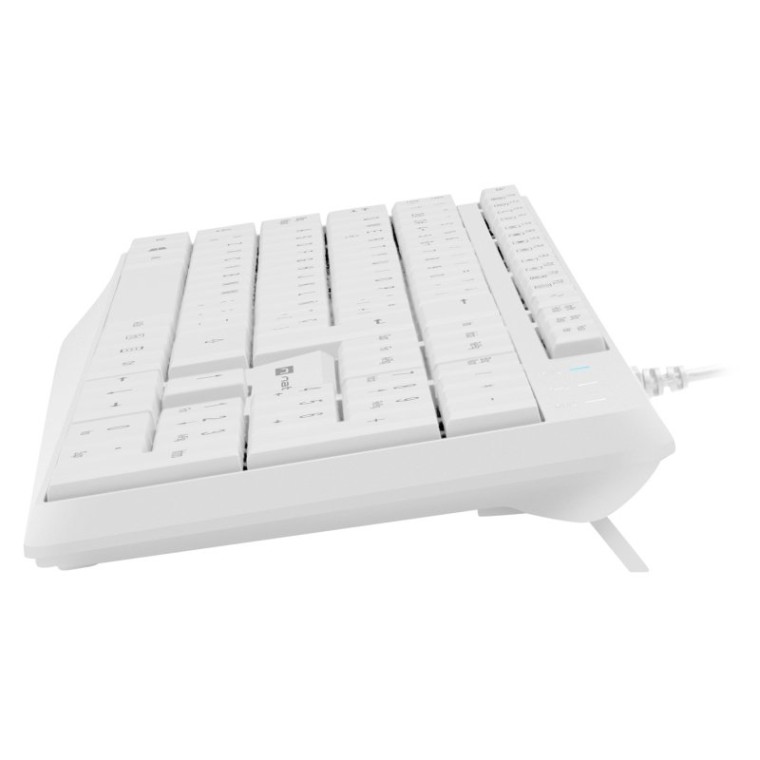 Natec Nautilus Teclado Slim Blanco