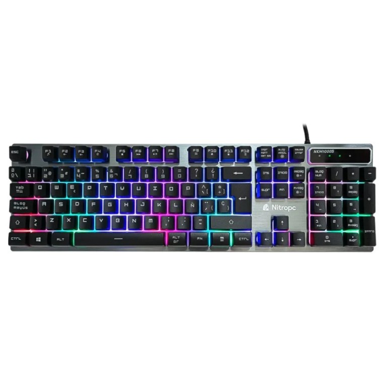 Nitropc NKM1000S Combo Teclado y Ratón Gaming