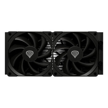 Kit refrigeración líquida Genesis NLG-2318 2 ventiladores Negro alto rendimiento Kit refrigeración líquida Genesis NLG-2318 2 ventiladores Negro alto rendimiento