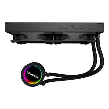 Kit refrigeración líquida Genesis NLG-2318 2 ventiladores Negro alto rendimiento Kit refrigeración líquida Genesis NLG-2318 2 ventiladores Negro alto rendimiento