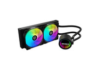 Kit de refrigeración líquida Genesis NLG-2319 Negro 2 Ventiladores RGB Multicolor
