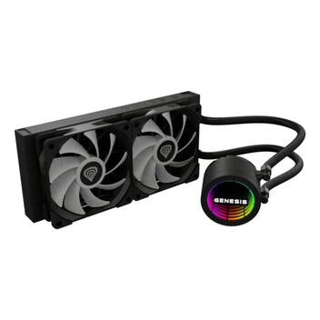 Kit de refrigeración líquida Genesis NLG-2319 Negro 2 Ventiladores RGB Multicolor