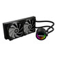 Kit de refrigeración líquida Genesis NLG-2319 Negro 2 Ventiladores RGB Multicolor
