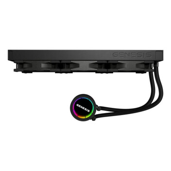 Kit de refrigeración líquida Genesis NLG-2320 Negro 3 Ventiladores Alto Rendimiento Kit de refrigeración líquida Genesis NLG-2320 Negro 3 Ventiladores Alto Rendimiento