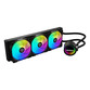 Kit de refrigeración líquida Genesis NLG-2321 3 Ventiladores RGB Multicolor Negro