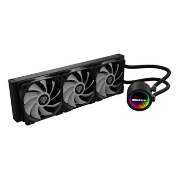 Kit de refrigeración líquida Genesis NLG-2321 3 Ventiladores RGB Multicolor Negro