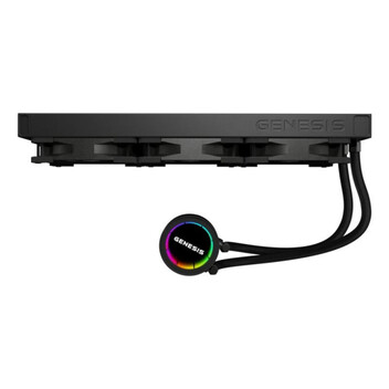 Kit de refrigeración líquida Genesis NLG-2321 3 Ventiladores RGB Multicolor Negro
