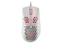 Genesis Krypton 555 Ratón Óptico Gaming RGB 8000DPI Blanco