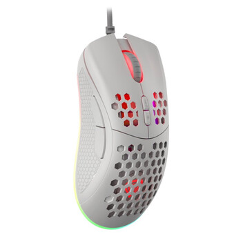 Genesis Krypton 555 Ratón Óptico Gaming RGB 8000DPI Blanco