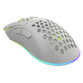 Genesis Krypton 555 Ratón Óptico Gaming RGB 8000DPI Blanco