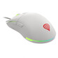 Genesis Krypton 750 Ratón Óptico Gaming RGB 2000DPI Blanco