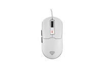 Ratón Genesis con cable 12000 DPI ultra ligero 49g RGB software personalizable blanco