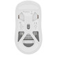 Ratón Genesis inalámbrico 26000 DPI ambidiestro Bluetooth USB Type-C blanco