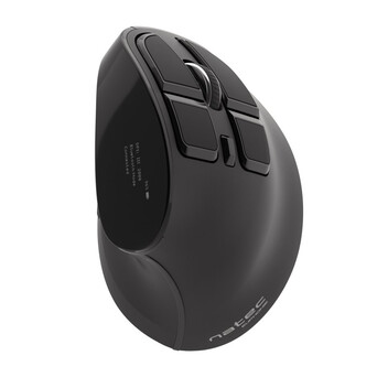 Natec Euphonie Ratón Ergonómico Vertical Inalámbrico 2400DPI Negro Natec Euphonie Ratón Ergonómico Vertical Inalámbrico 2400DPI Negro